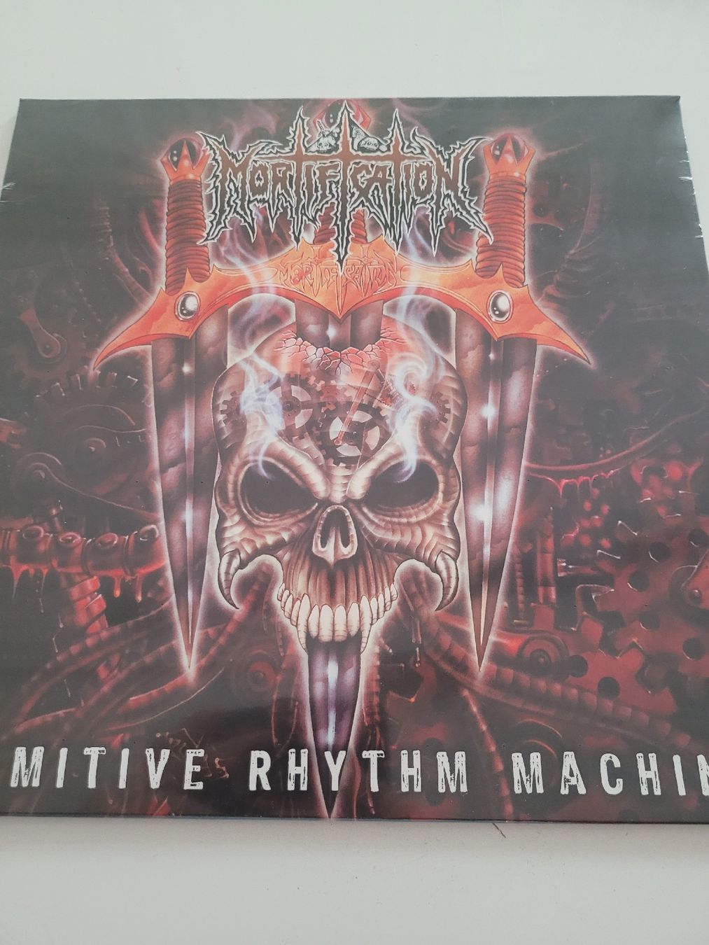 Schallplatten: Mortification - Primitive Rhythm Machine Vinyl LP – Neu und originalverpackt aus Münsingen von Drachenwurst