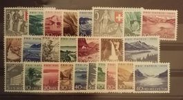 2996) B56-80, 5 Sätze Pro Patria postfrisch Kt. 87.-