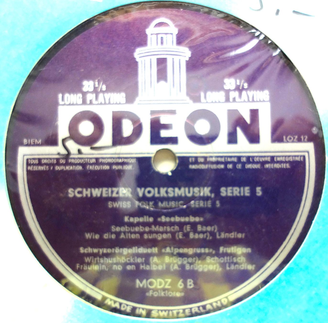 Dischi in vinile: 3 Stück 10'' LPs Ländlermusik – Usato da Hemishofen venduto da Phonomandy 3