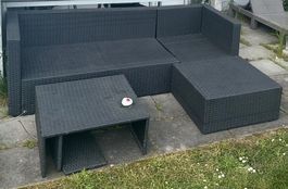 Garten Lounge mit Polster, gebraucht