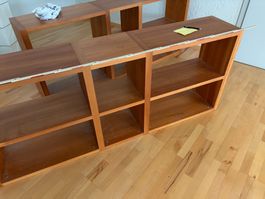 Bücherregal Kirschbaum furniert