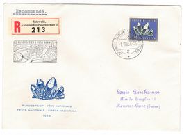 Lettre de Bern BPA A799 pour Renens le 1.VIII.56