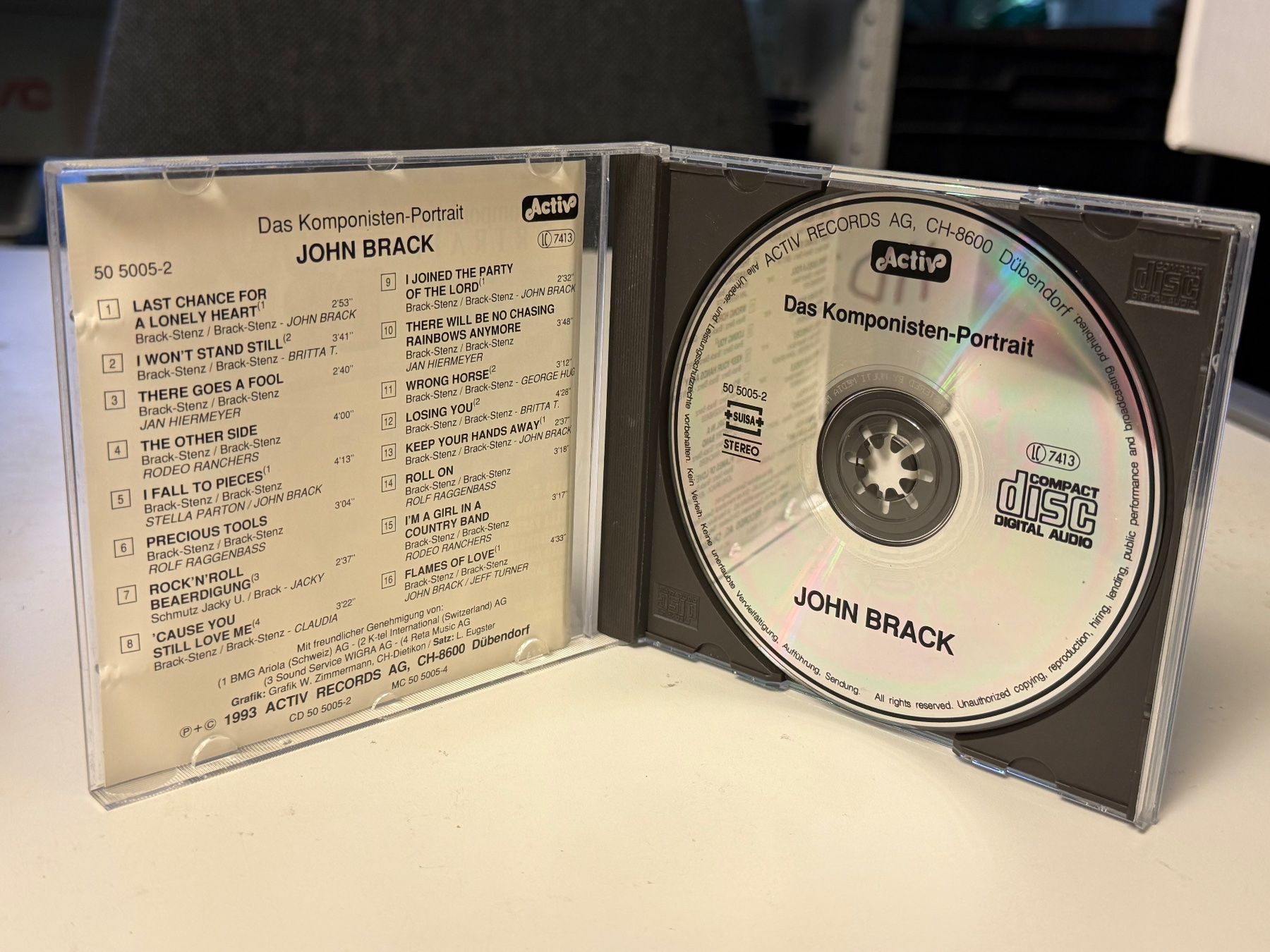 CD: John Brack - Komponisten-Portrait - HD23D – Usato da Küsnacht ZH venduto da Jazztilldawn 2