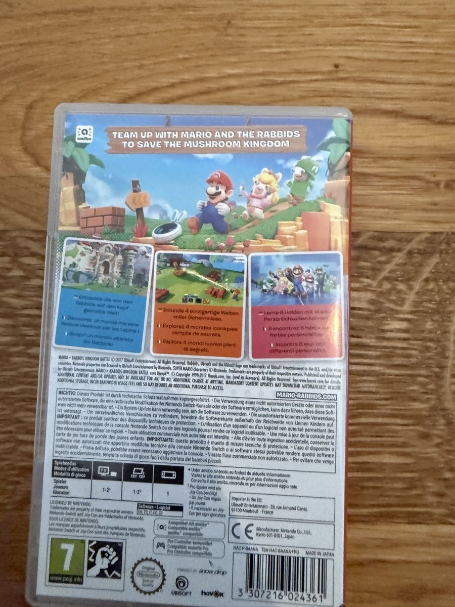 Nintendo Giochi: Nintendo Switch Mario + Rabbids Kingdom Battle  – Usato da Steinach venduto da Giusep7 2