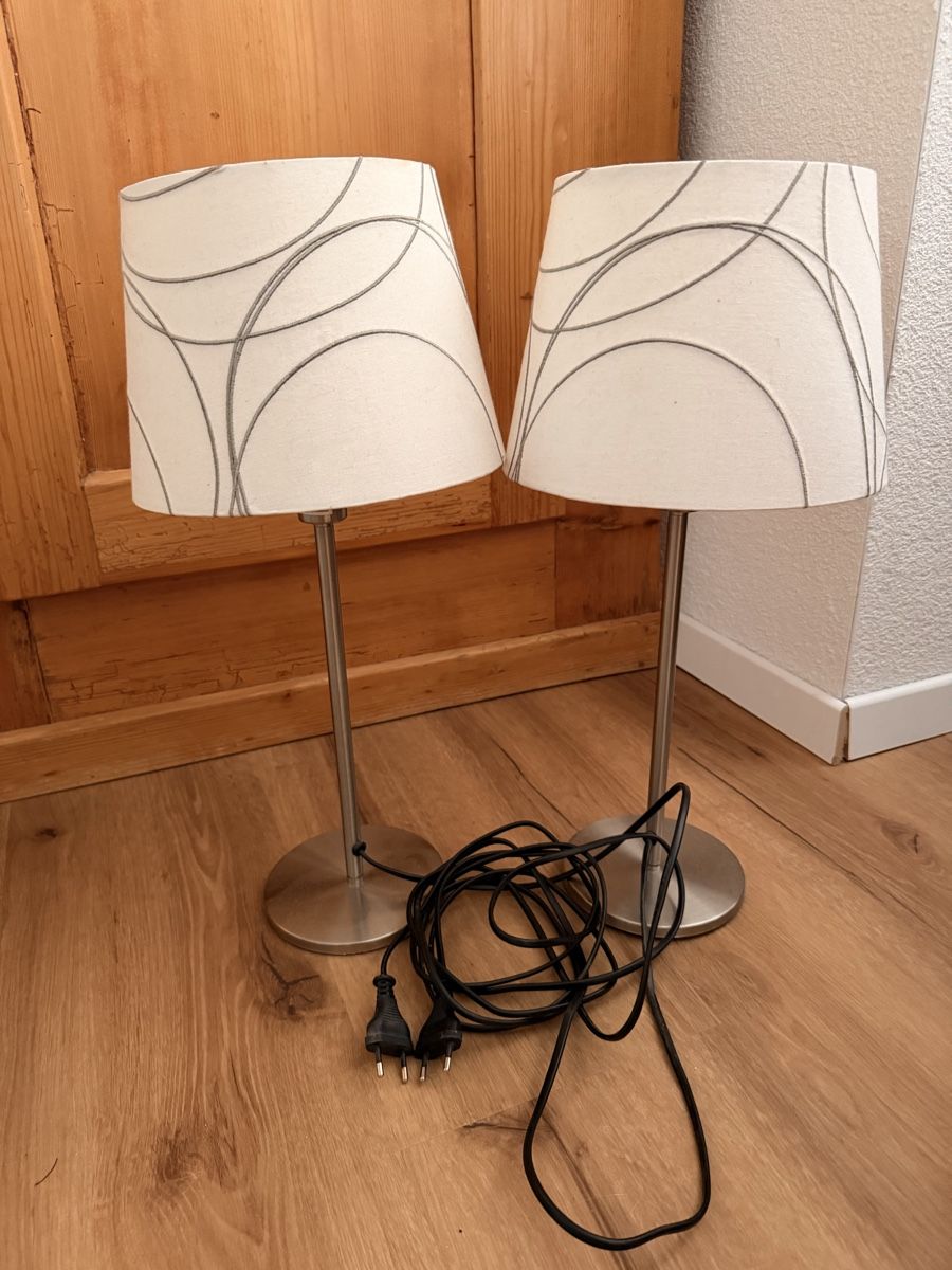 Ikea Lampade: 2 Nachttischlampen Ikea – Usato da Lufingen venduto da Smily37