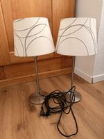2 Nachttischlampen Ikea