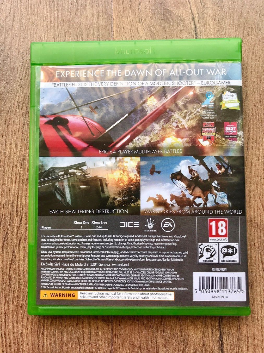 Giochi: Battlefield 1 XBOX One – Usato da Basel venduto da ece2108 1