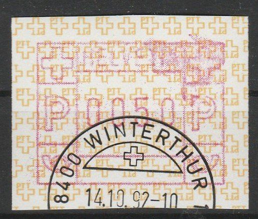 Alle Briefmarken: Fehler oben rechts bei Nr. 8A – Gebraucht aus Oberglatt ZH von Wiedmi6