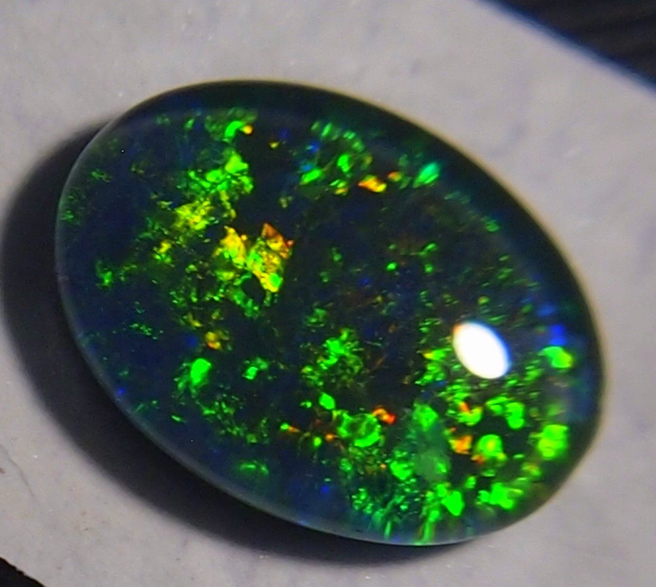 Pietre preziose: 5,5 ct. Multicolour Blackopal-Triplet AAA – Nuovo e nell'imballaggio originale da Reinach BL venduto da rumablum 3