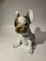 Alte Rosenthal Figur Französische Bulldogge Porzellan