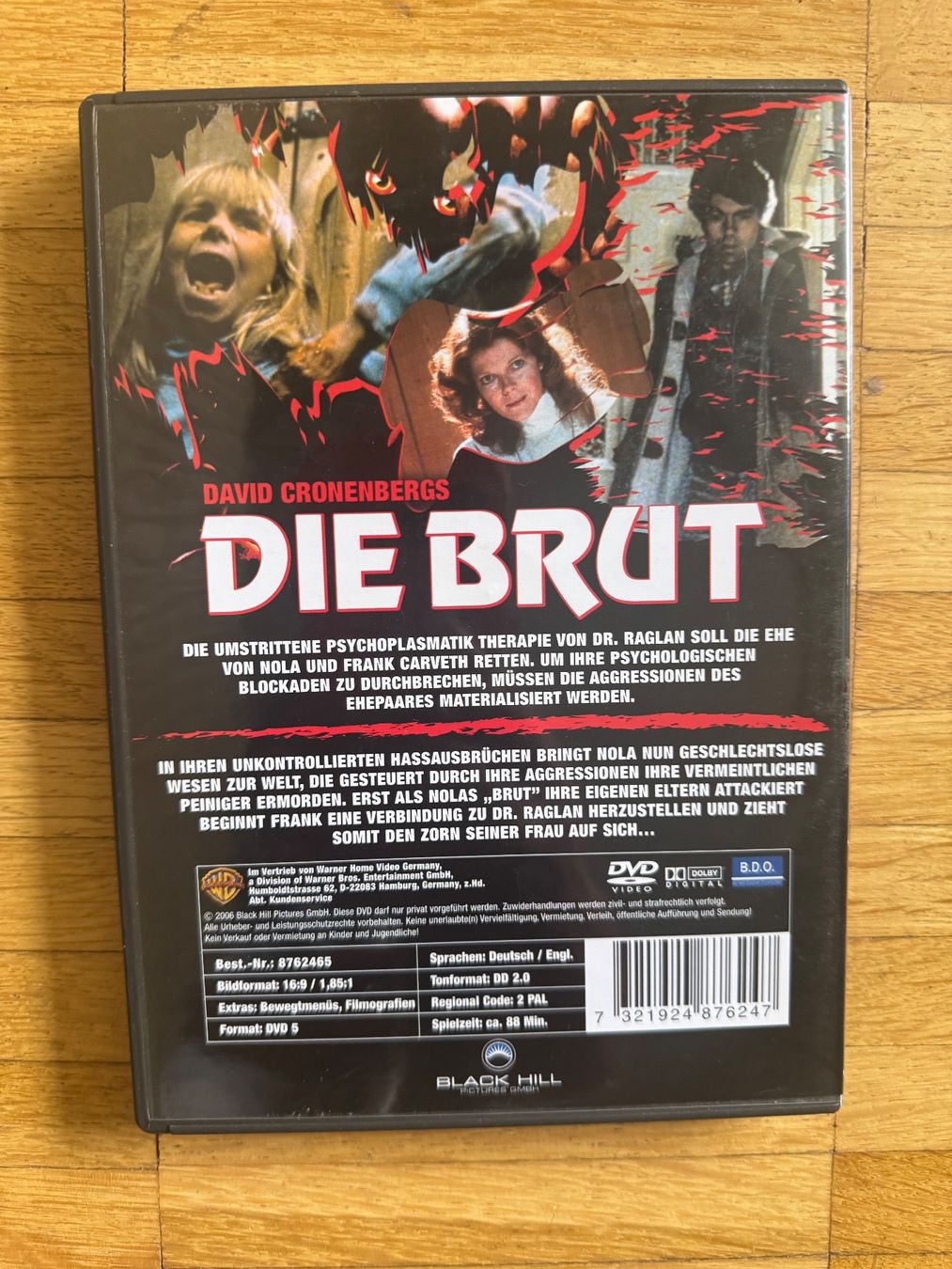 Tutti i DVDs: DIE BRUT (DVD) DAVID CRONONBERG – Usato da Basel venduto da san_2qlq 1