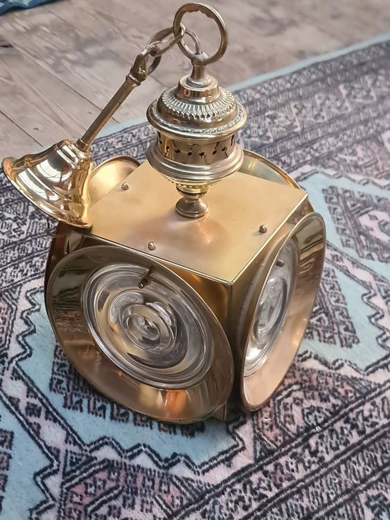 Antike Deckenlampe, Schifflampe, Schiff Lampe, Antiquitäten | Kaufen ...