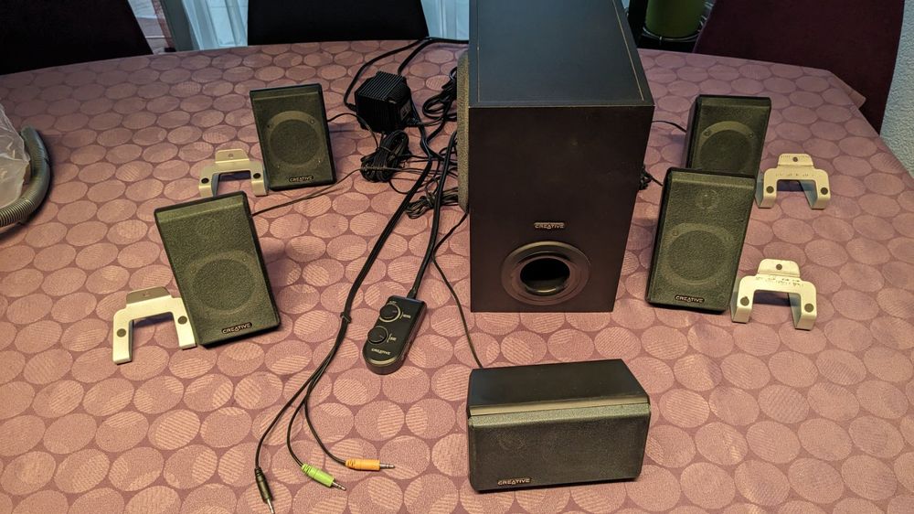 5.1 PC LAUTSPRECHER - SYSTEM CREATIVE INSPIRE T5900 !!!!!!!! | Kaufen ...