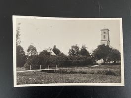 AK SH Basadingen, Kirche und Kath. Pfarrhaus