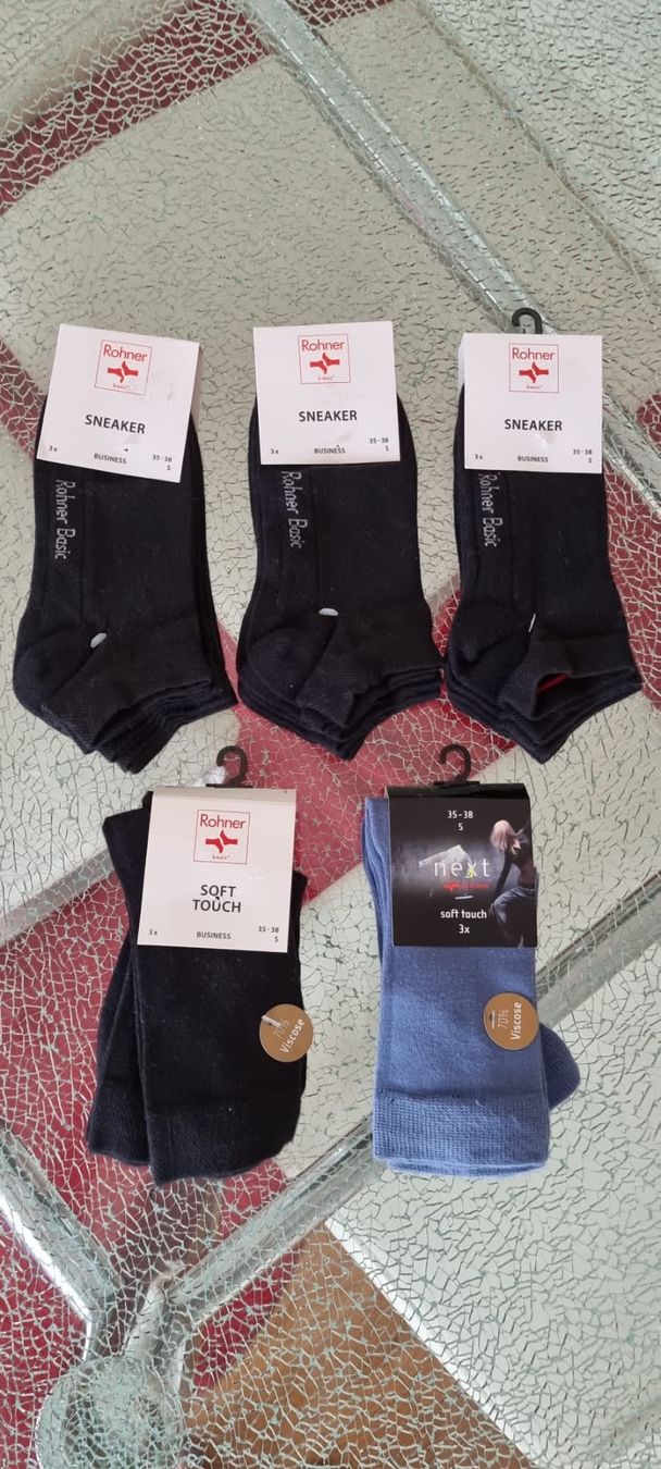 Rohner Calze: Rohner Socken 35-38 – Nuovo e nell'imballaggio originale da Luzern venduto da Edii025