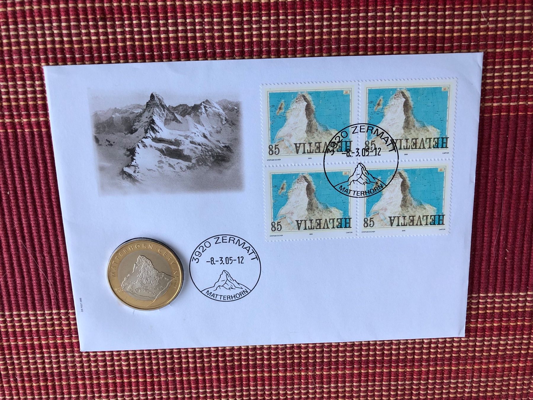 Tutti le monete: Münzbrief Matterhorn 2004 – Nuovo (secondo la descrizione) da Reichenburg venduto da Strok10