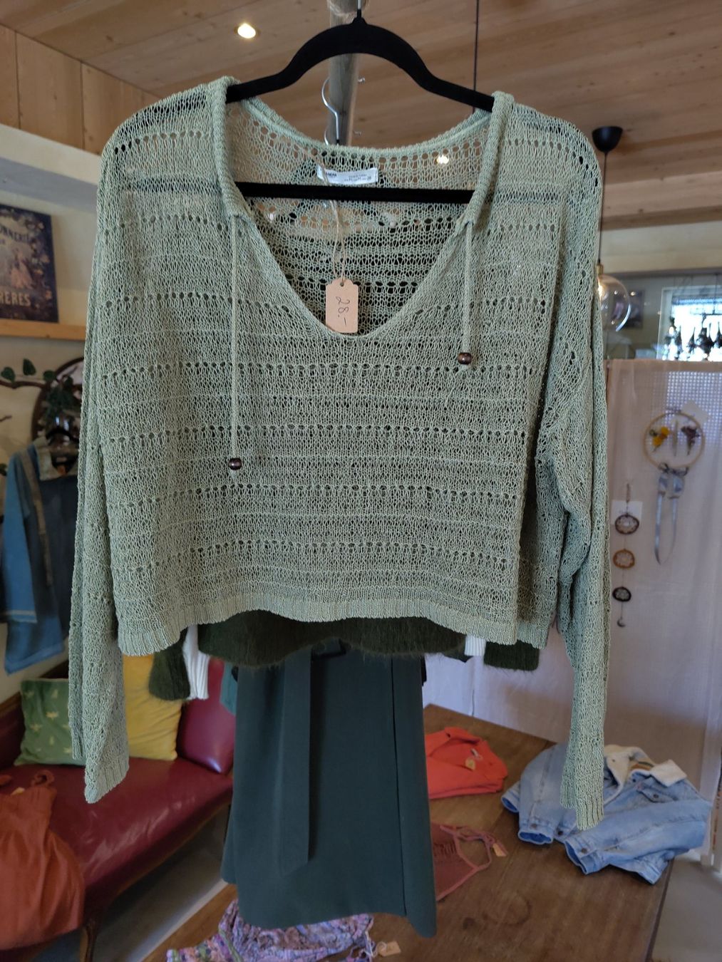 Pull&Bear Maglioni & Felpe: Pull & Bear pullover grün Baumwolle M – Usato da Losone venduto da ell_nora89