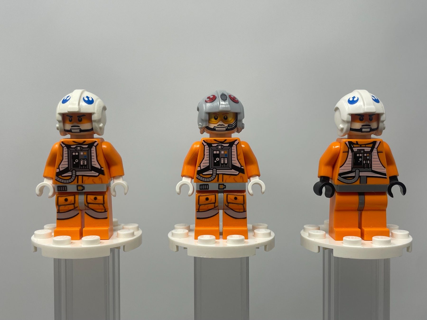 Lego Figuren: LEGO Star Wars X-Wing Pilots Minifiguren – Neu (gemäss Beschreibung) aus Nidau von