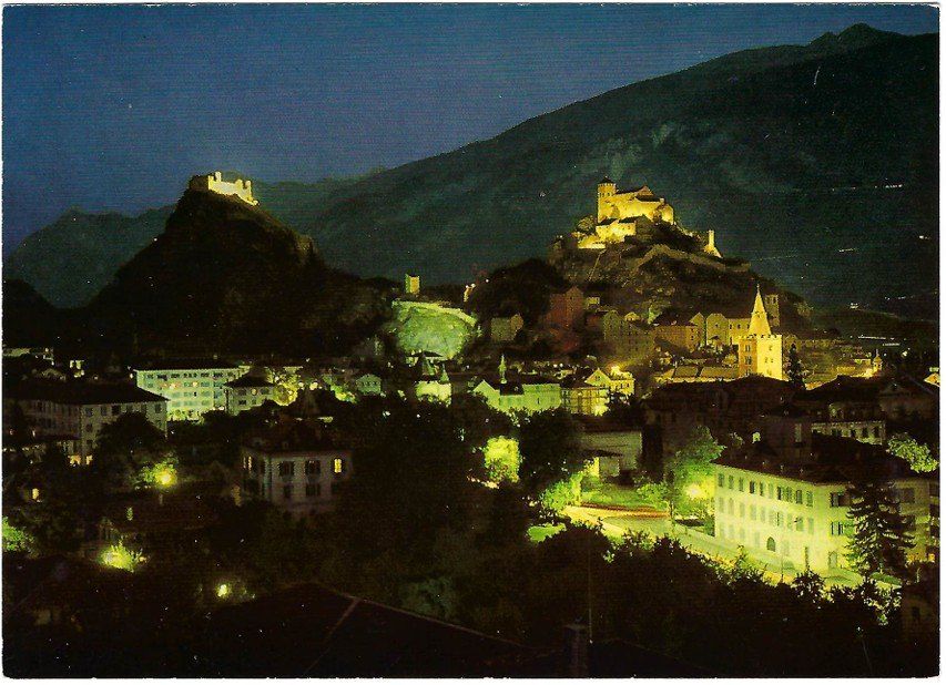 Cartoline postali: AK Sitten mit Schlössern – Usato da Rheinfelden venduto da wil_m7gh