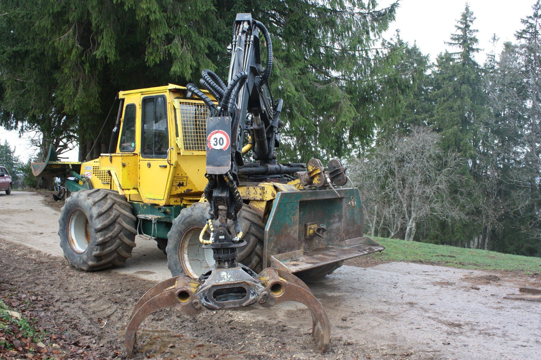 Forstschlepper HSM 805 B Skidder Forsttraktor (Gebraucht) in Le ...