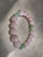 SOFT SEED – Rosenquarz & Morganit Armband | GIGIL OBJECTS