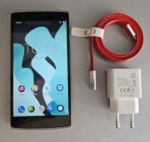OnePlus One 64 GB – LineageOS – mit Original-Ladegerät