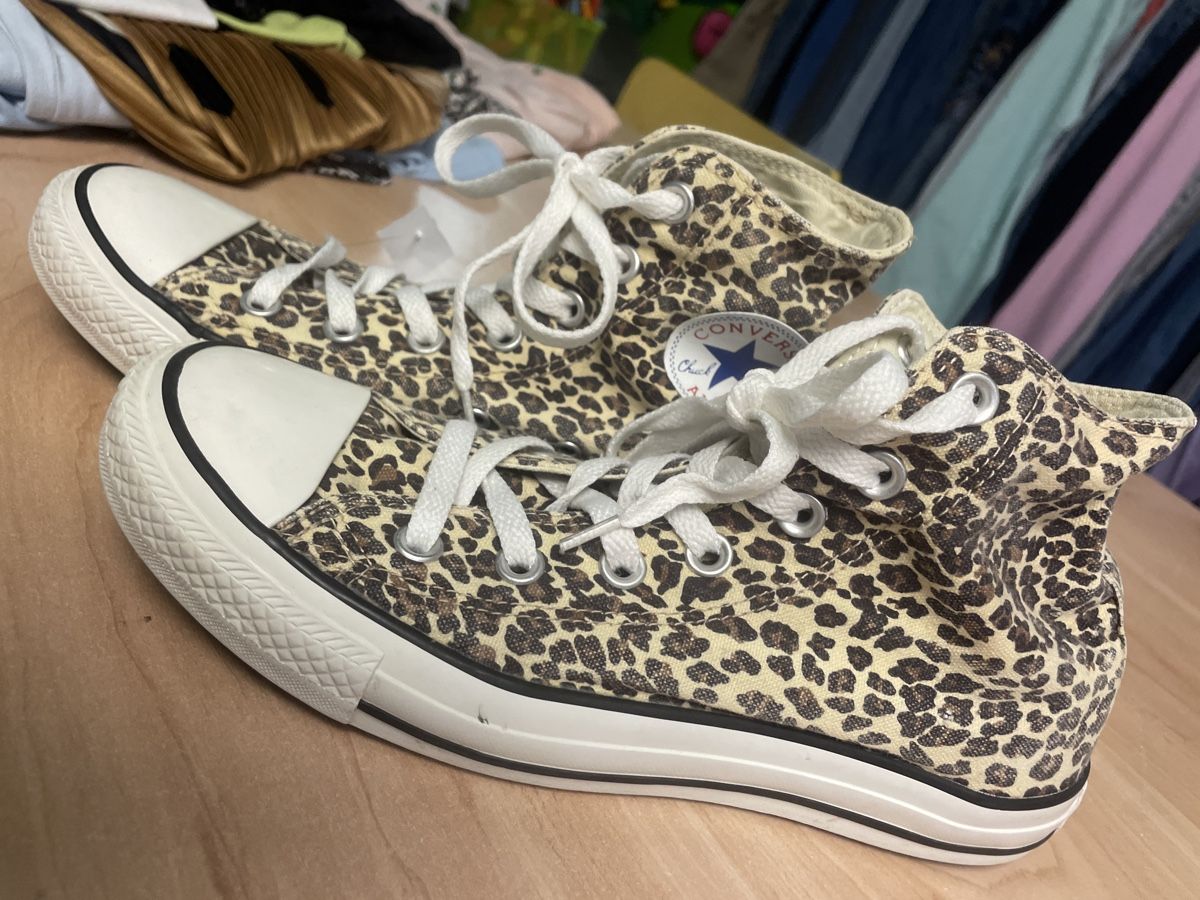 Neuwertige Converse Chuck im Leoparden Look (Neu (gemäss - Main Image