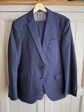Anzug JOOP! dunkelblau Groesse 48 NEU mit Etikett