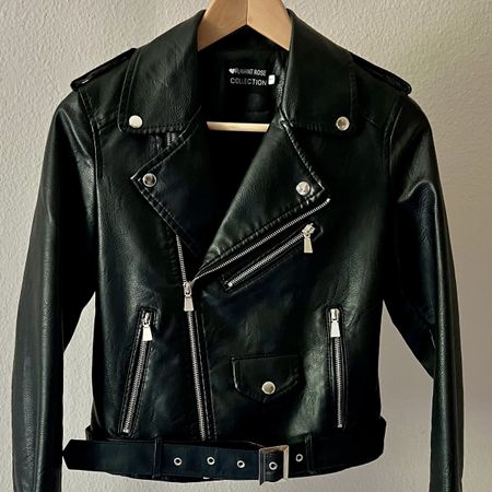 Faux Leather Jacket from Nasty Gal