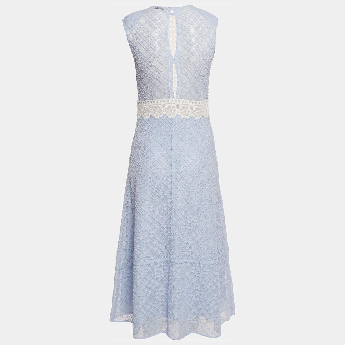 Sandro Vestiti: Sandro Spitzenkleid Hellblau, Grösse S-M, Neu mit Etikett – Nuovo e nell'imballaggio originale da Männedorf venduto da Sabrinas_Schrank 1