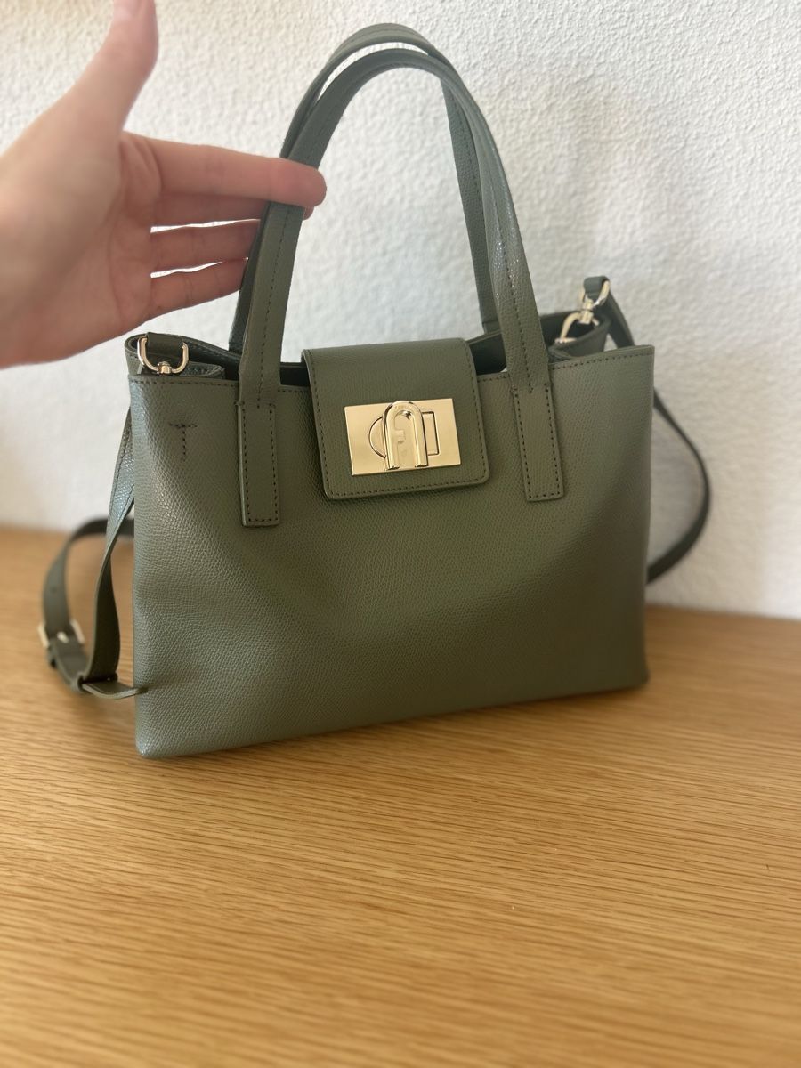Furla Taschen für Damen: Furla Leather Bag Medium Olive – Neu (gemäss Beschreibung) aus Uitikon Waldegg von any_6lcf 2