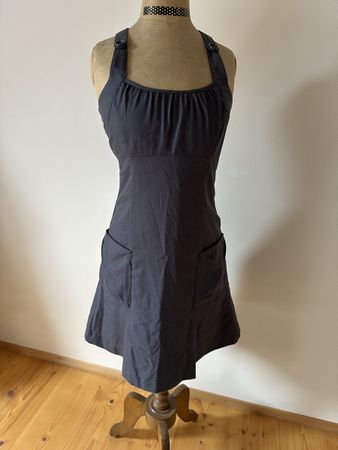 Vero Moda Sommerkleid dunkelgrau Gr. S mit Taschen
