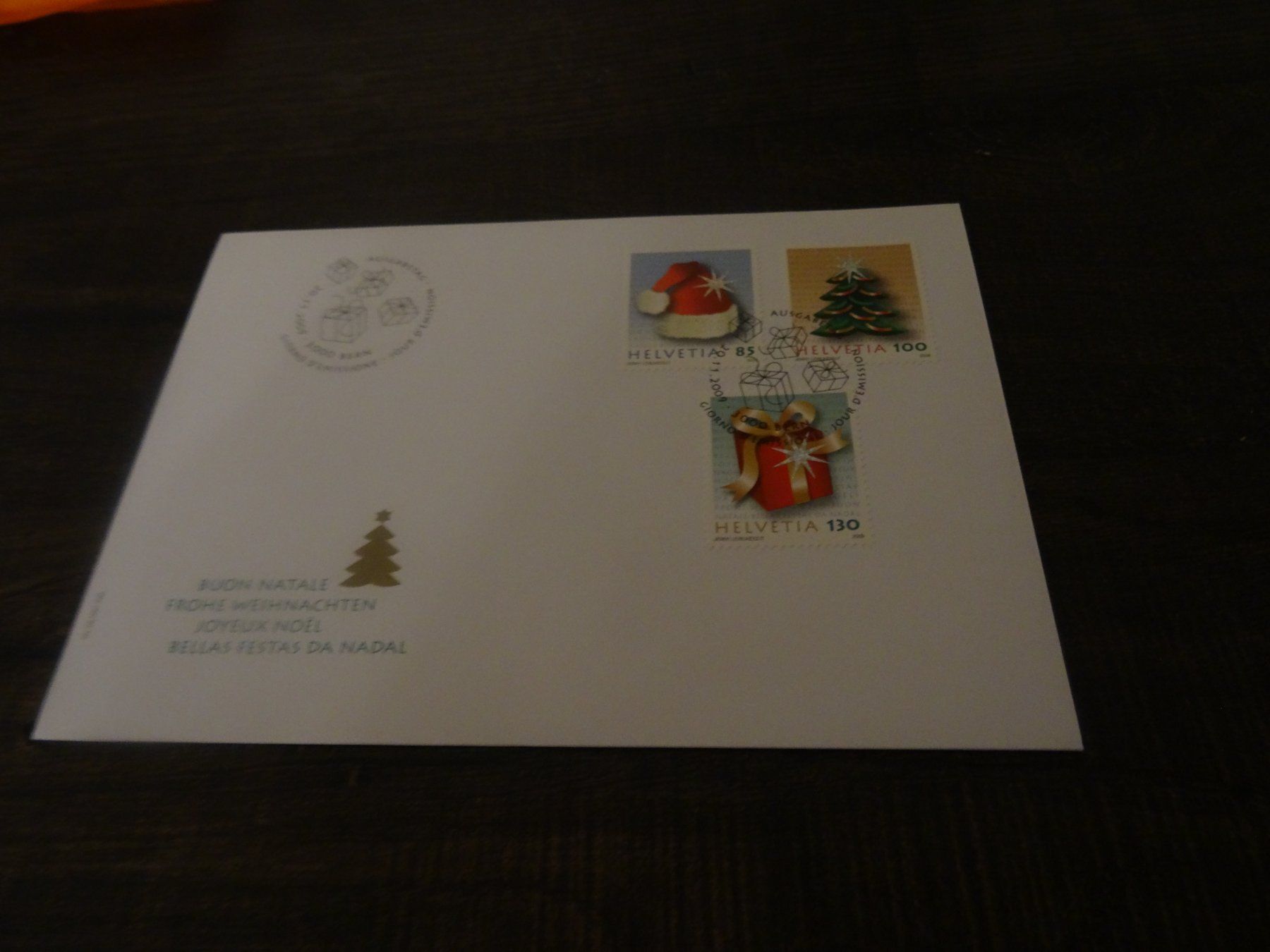 Tutti i francobolli: FDC 2009 Frohe Weihnachten – Usato da Olten venduto da pechsisa1
