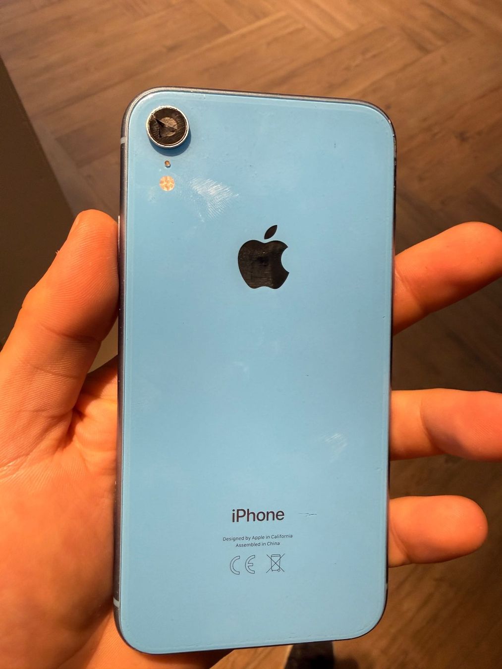 Apple Handys / Smartphones: iPhone XR, Blau, Kaputte Kamera – Gebraucht aus Bottmingen von unl_8kbr