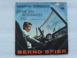 Vinyl Single  BERND SPIER Mit Original Unterschrift