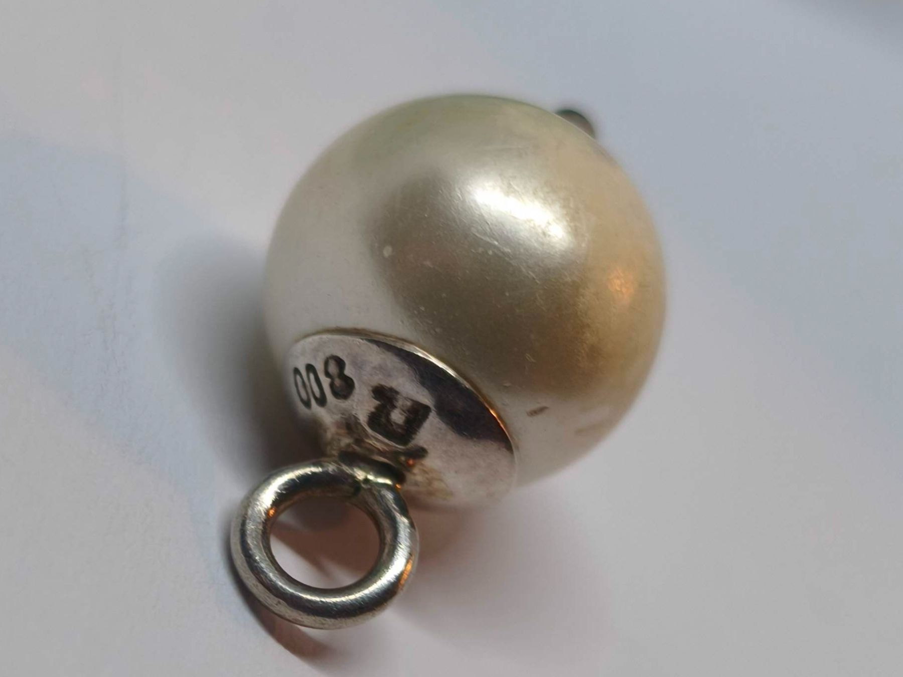 Anhänger: Perlen Charme  Anhänger 800 Silber – Defekt aus St. Gallen von GIULESGG 6