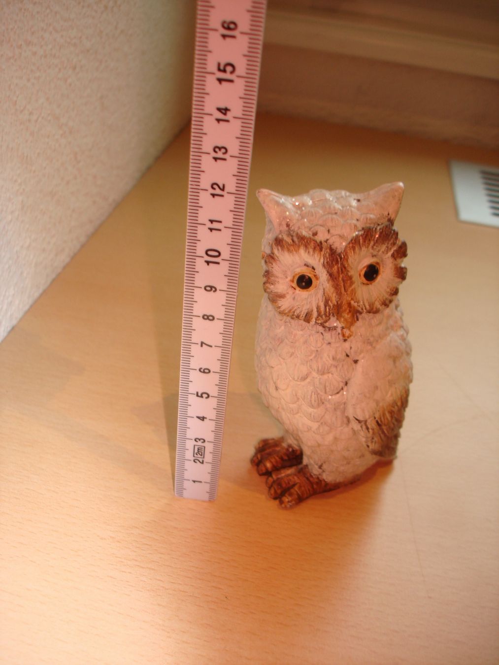 Statuette: Eule aus Kunstmaterial,  Deko 12cm – Usato da Boswil venduto da LuziaB01 5