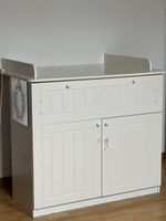 Changing Table with Storage. White.