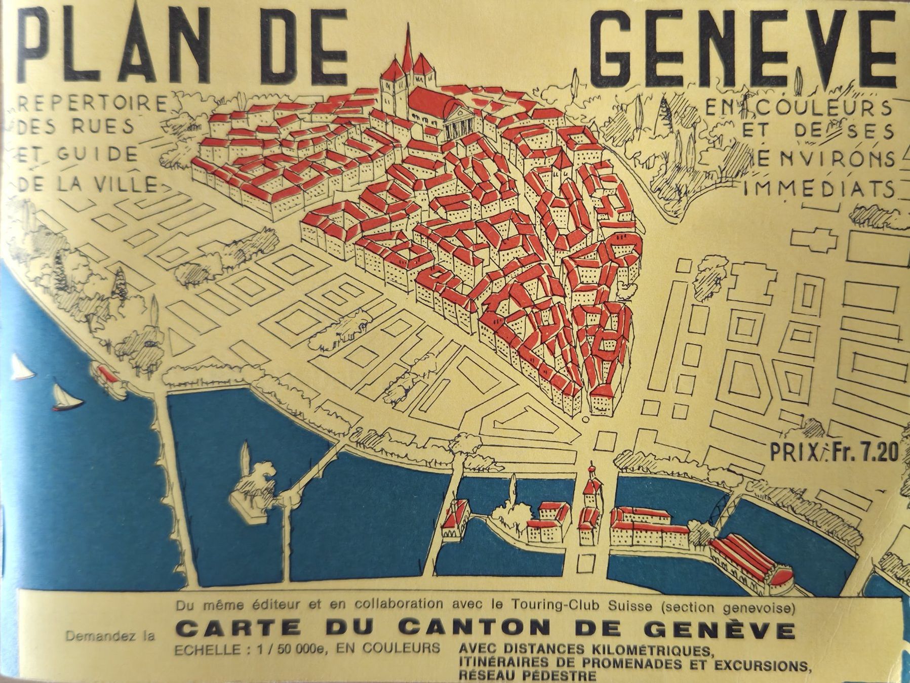 Landkarten & Atlanten: Plan de Genève – Gebraucht aus Prêles von DPR