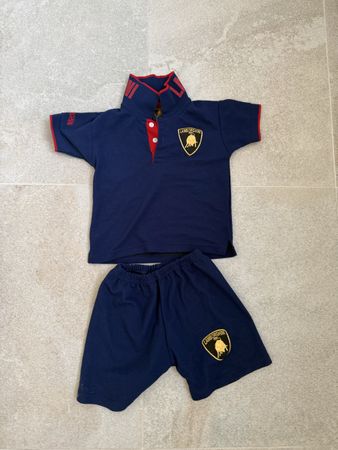 Cooles Lamborghini Sommer-Set , Grösse 116 / 6 Jahre