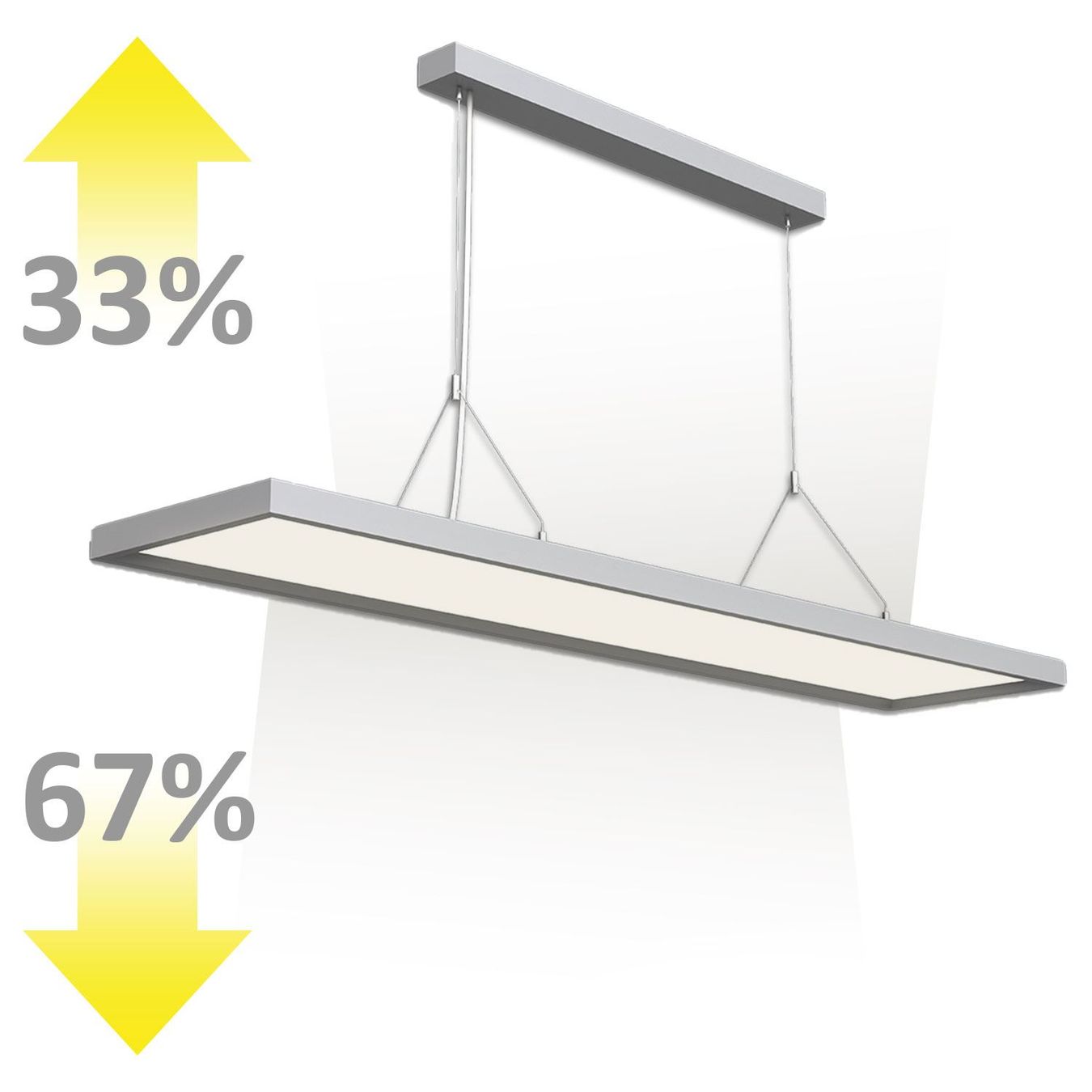 Lampadari & plafoniere: LED Office Pendelleuchte, 120 cm x 26 cm – Nuovo (secondo la descrizione) da Kreuzlingen venduto da Smart-Light