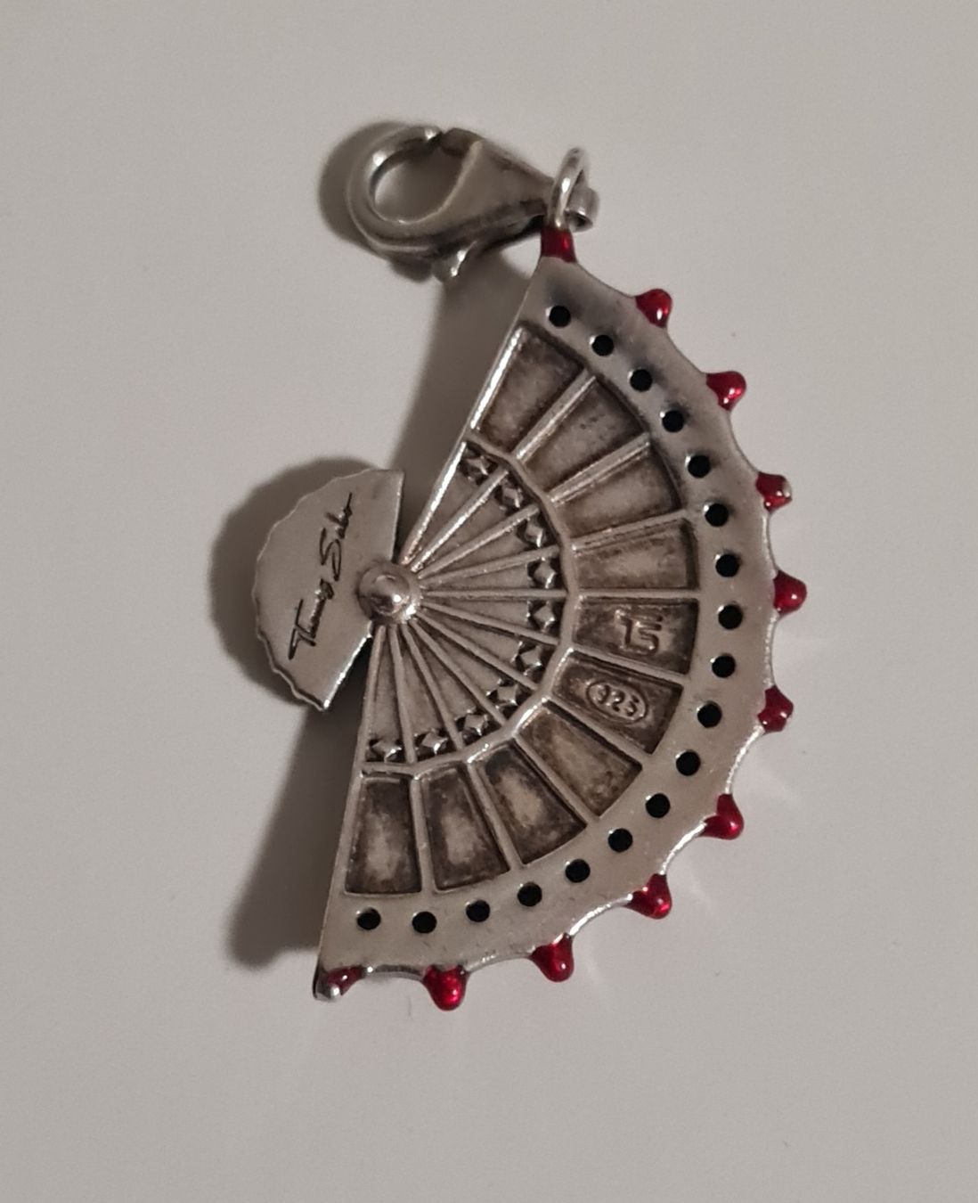 Thomas Sabo Ciondoli: Thomas Sabo, 925 Silber, Fächer Charm – Nuovo (secondo la descrizione) da Liestal venduto da Shelby787 2
