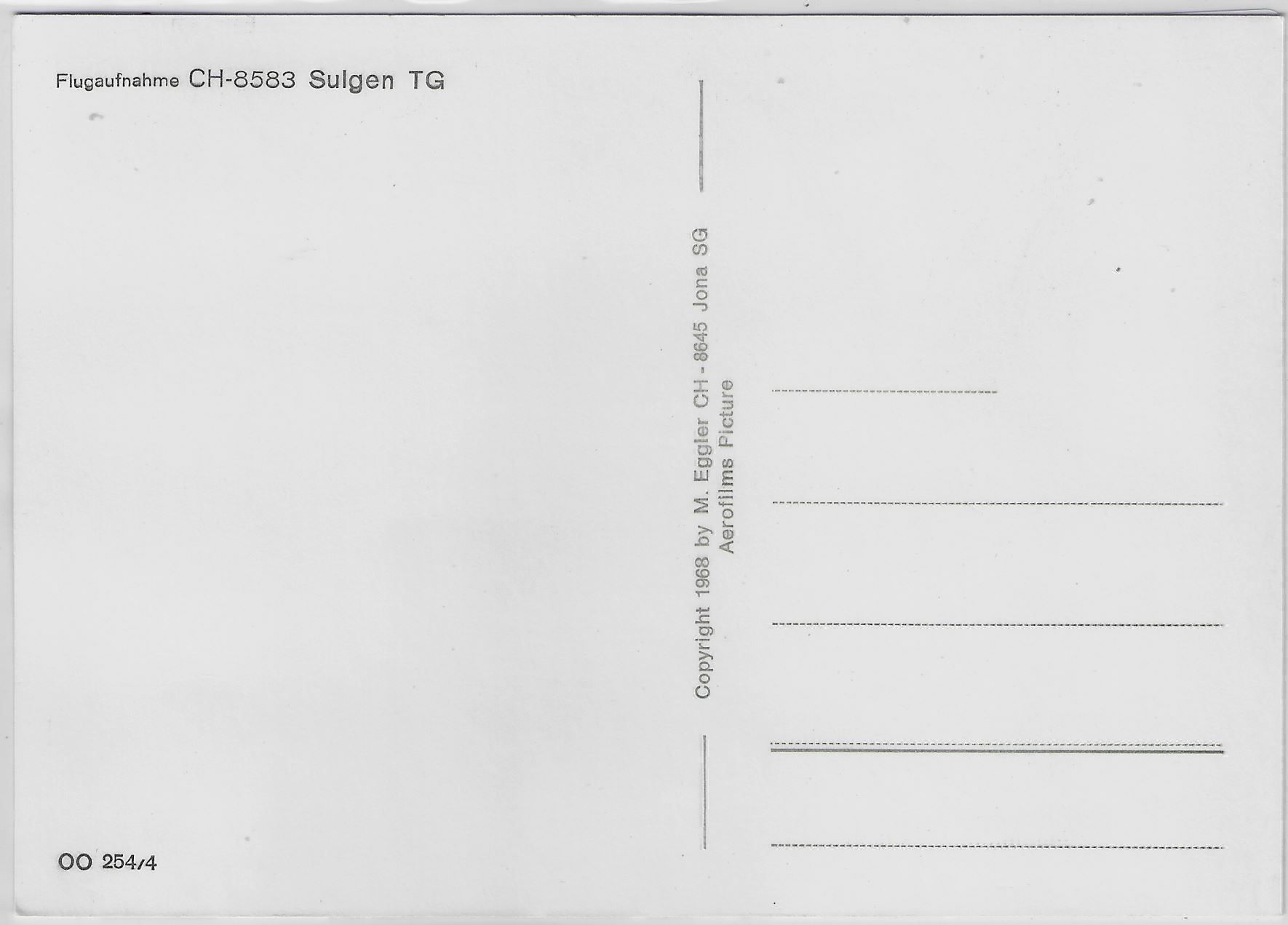 Cartoline postali: Flugaufnahme Sulgen TG – Antico da Ettingen venduto da Kartenplanet 1