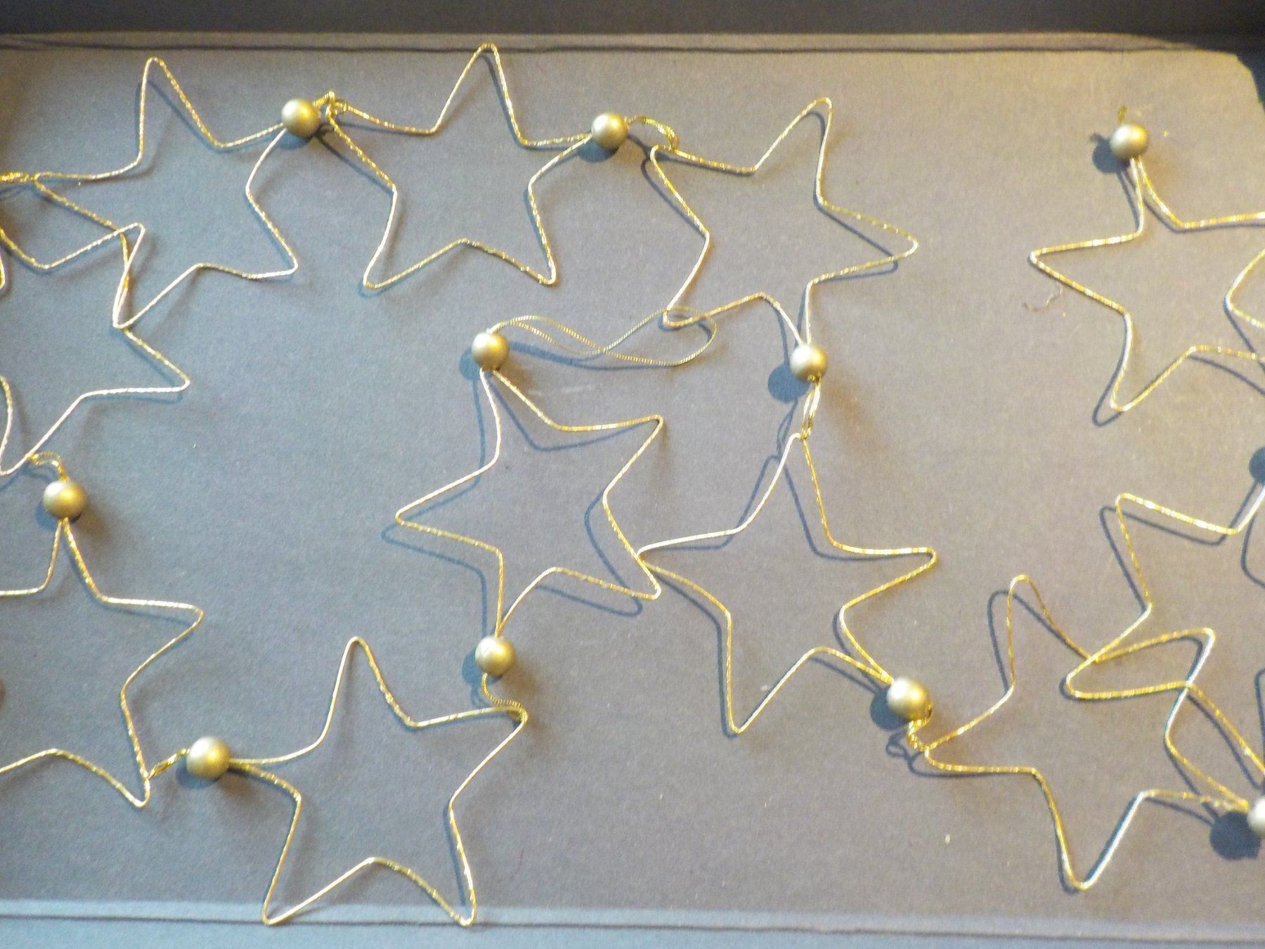 Tutte le decorazioni: Weihnachtsgirlande, Sternen (1) – Nuovo e nell'imballaggio originale da Muri b. Bern venduto da Eventverkauf