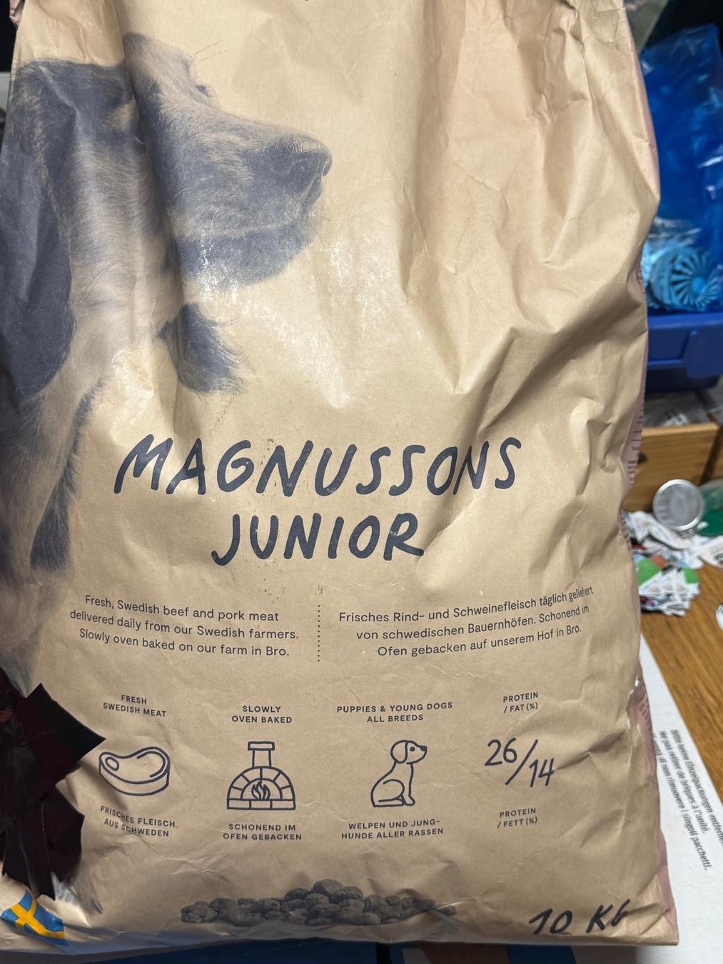 Mangimi: Hundefutter MAGNUSSONS JUNIOR 10 kg NEU! – Nuovo e nell'imballaggio originale da Zürich venduto da AmBii18 1