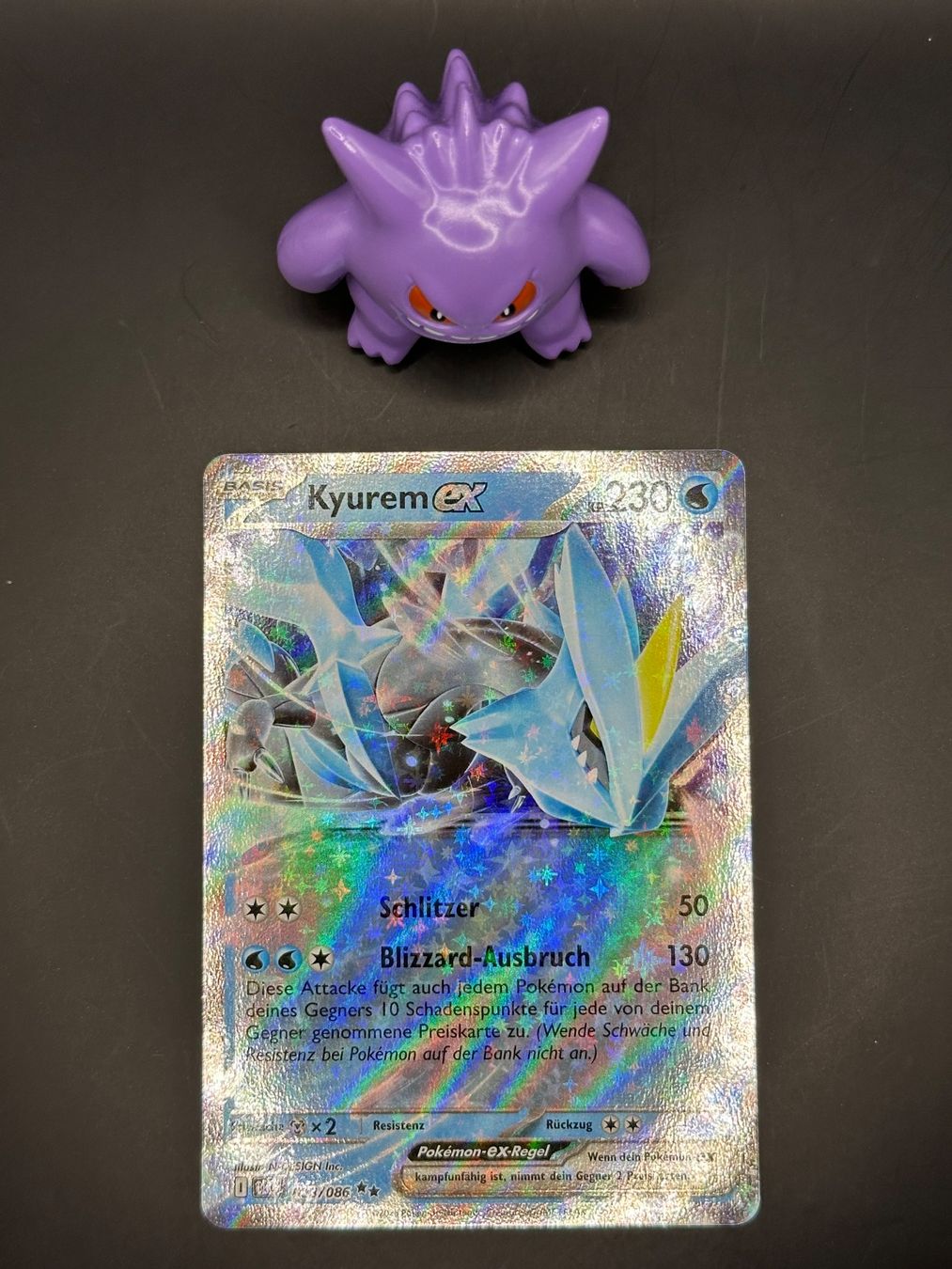 Pokémon Carte collezionabili: Schwarze Blitze - Kyrume ex BLK 028 DE – Nuovo (secondo la descrizione) da Winterthur venduto da MonCards