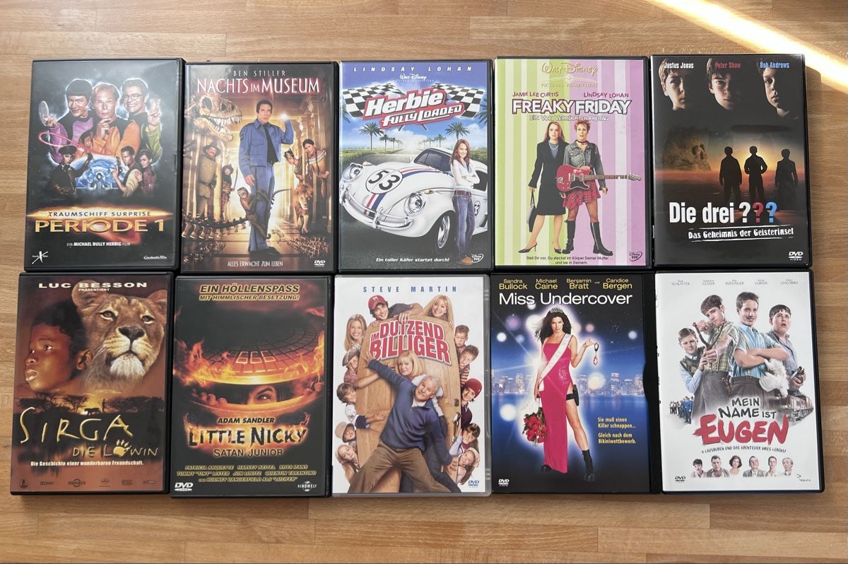 Tutti i DVDs: DVD Sammlung 10 Filme – Usato da Steffisburg venduto da lovelyunique