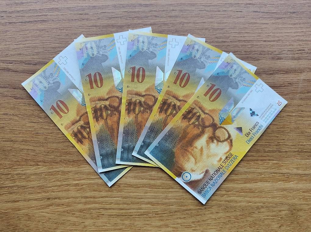 Banknoten: Banknote 10 Franken, 2013 – Neu (gemäss Beschreibung) aus Oberwangen TG von danbit88