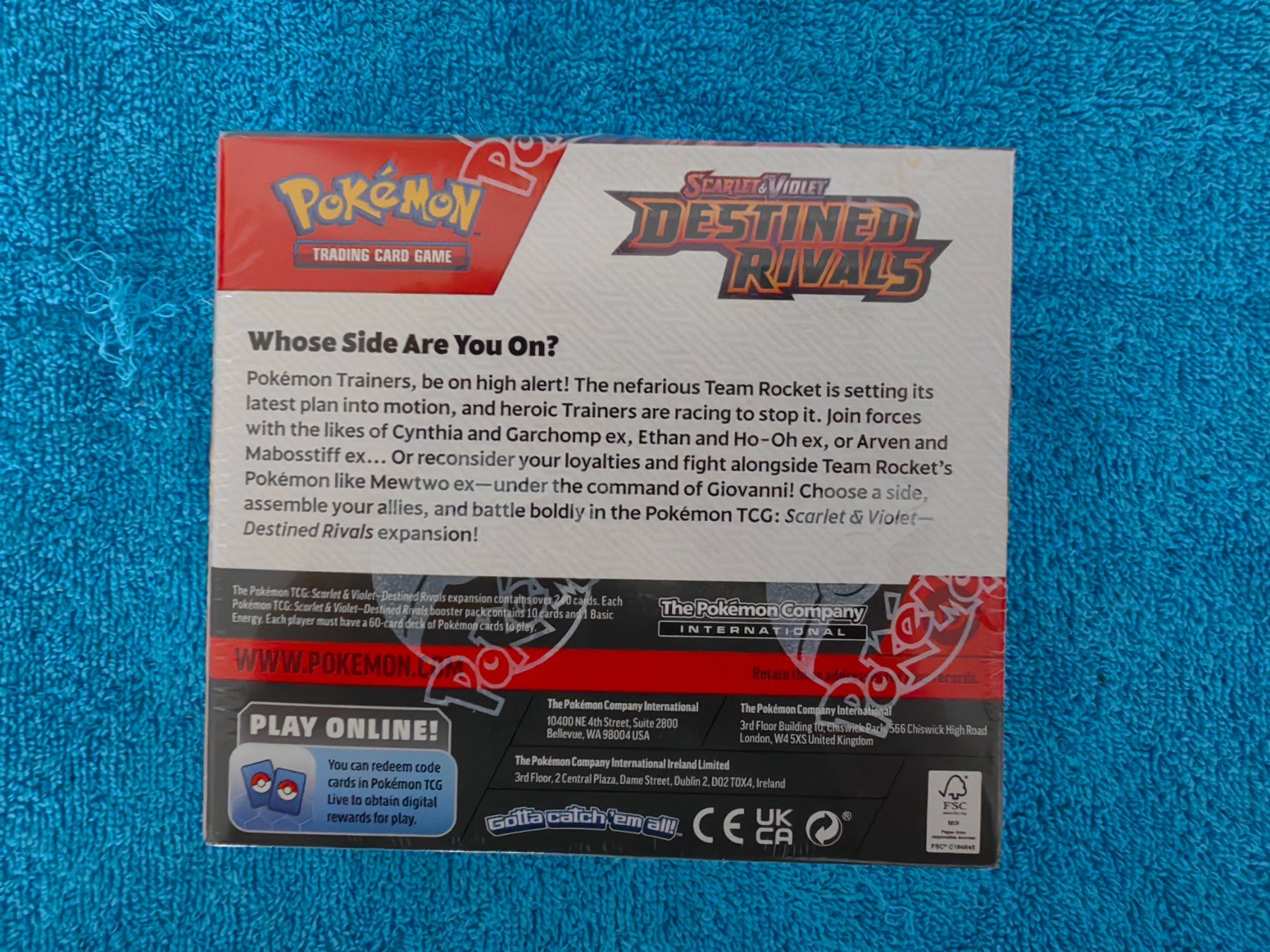 Pokémon Carte collezionabili: Destined Rivals Display – Nuovo e nell'imballaggio originale da Dübendorf venduto da Exory 3