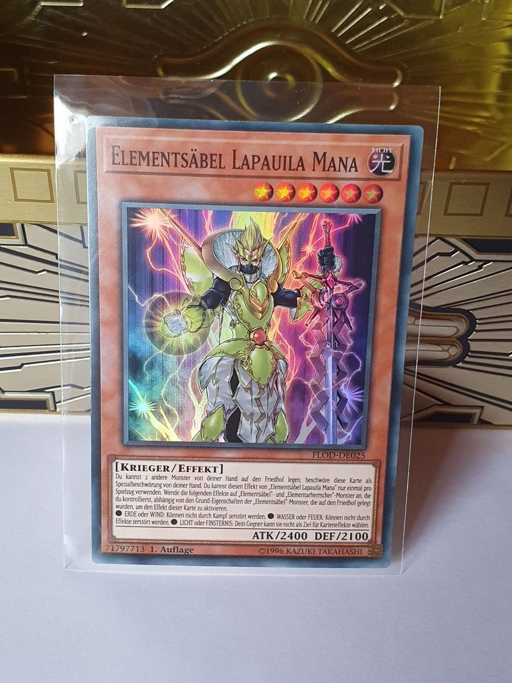 Yugioh Cartes à collectionner: Elementsäbel Lapauila Mana Super Rare – D'occasion à Oberdorf BL par BaldenEagle